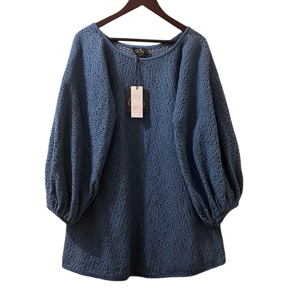 Arianne Elmy Denim Good‎ Luck Dress Sz XS